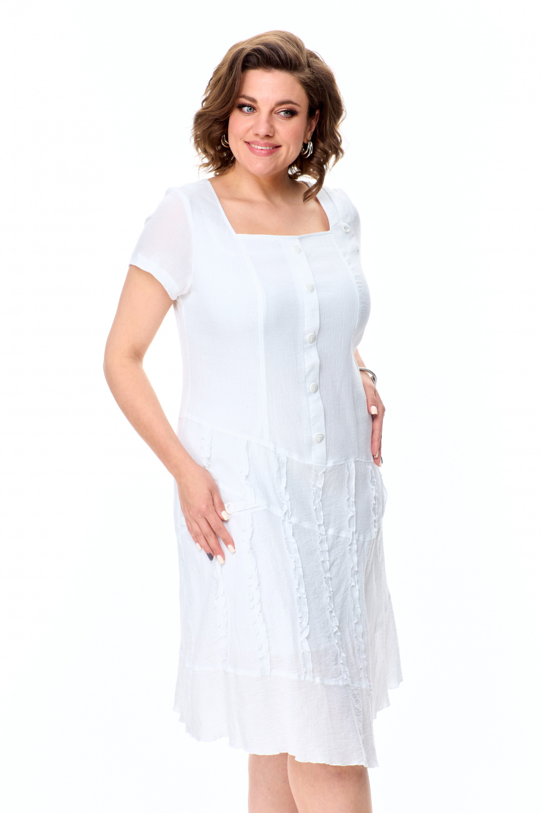 Платье Abbi style 1029 белый