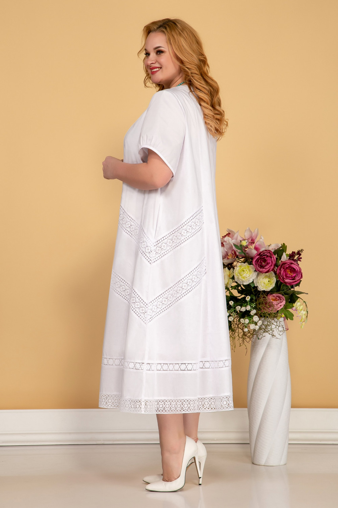Платье AiraStyle 899 белый