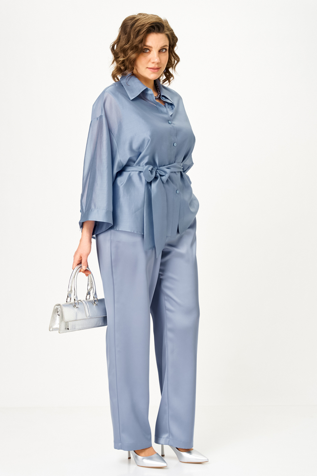 Костюм AlaniCollection 2517 индиго - фото 4