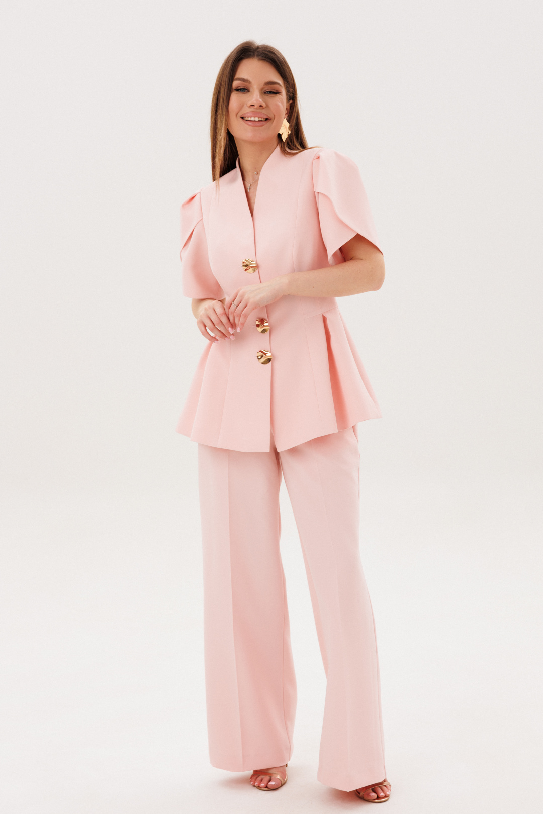 Костюм Ambera style 2156 пудра - фото 2