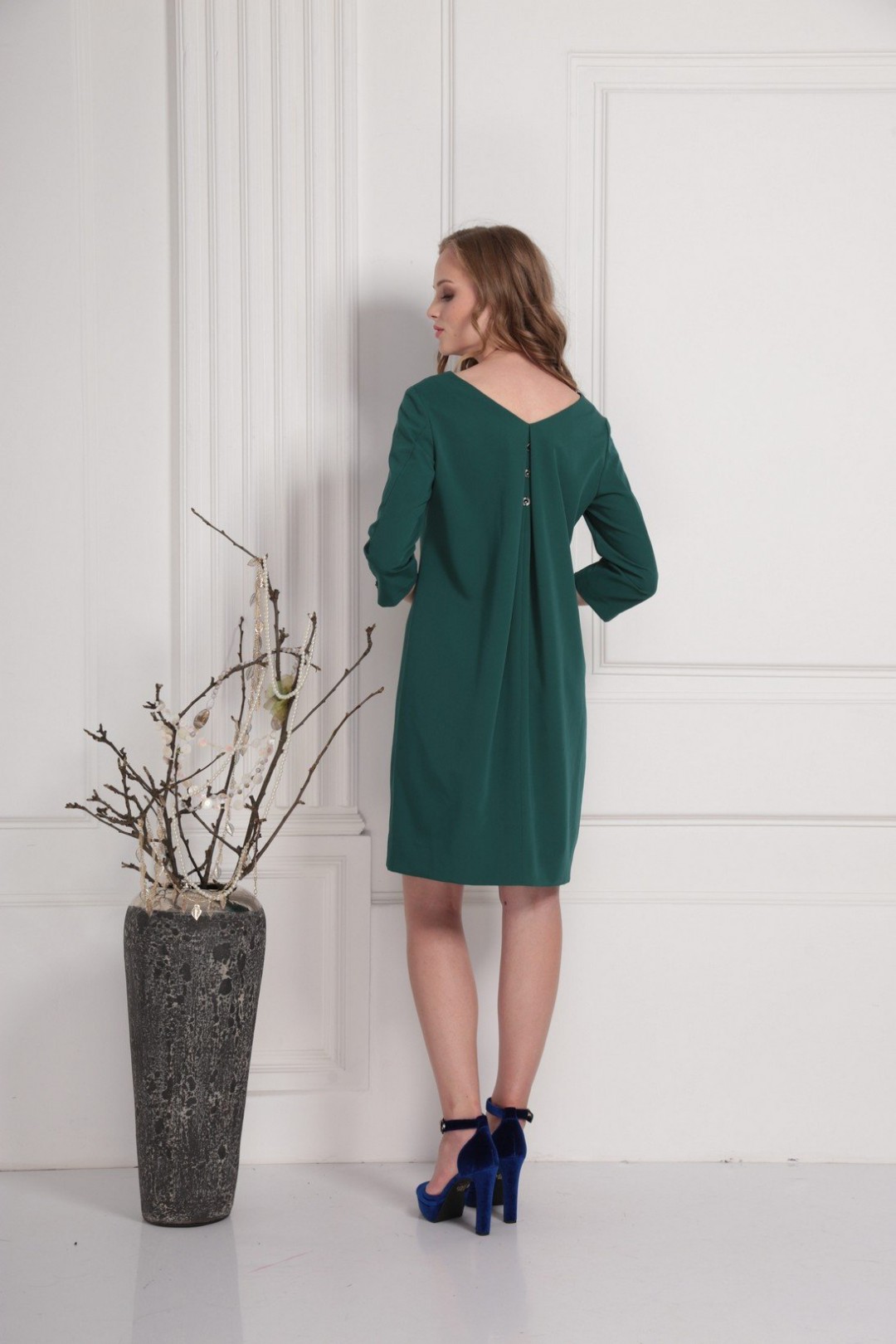 Платье Amori 9413 зеленый