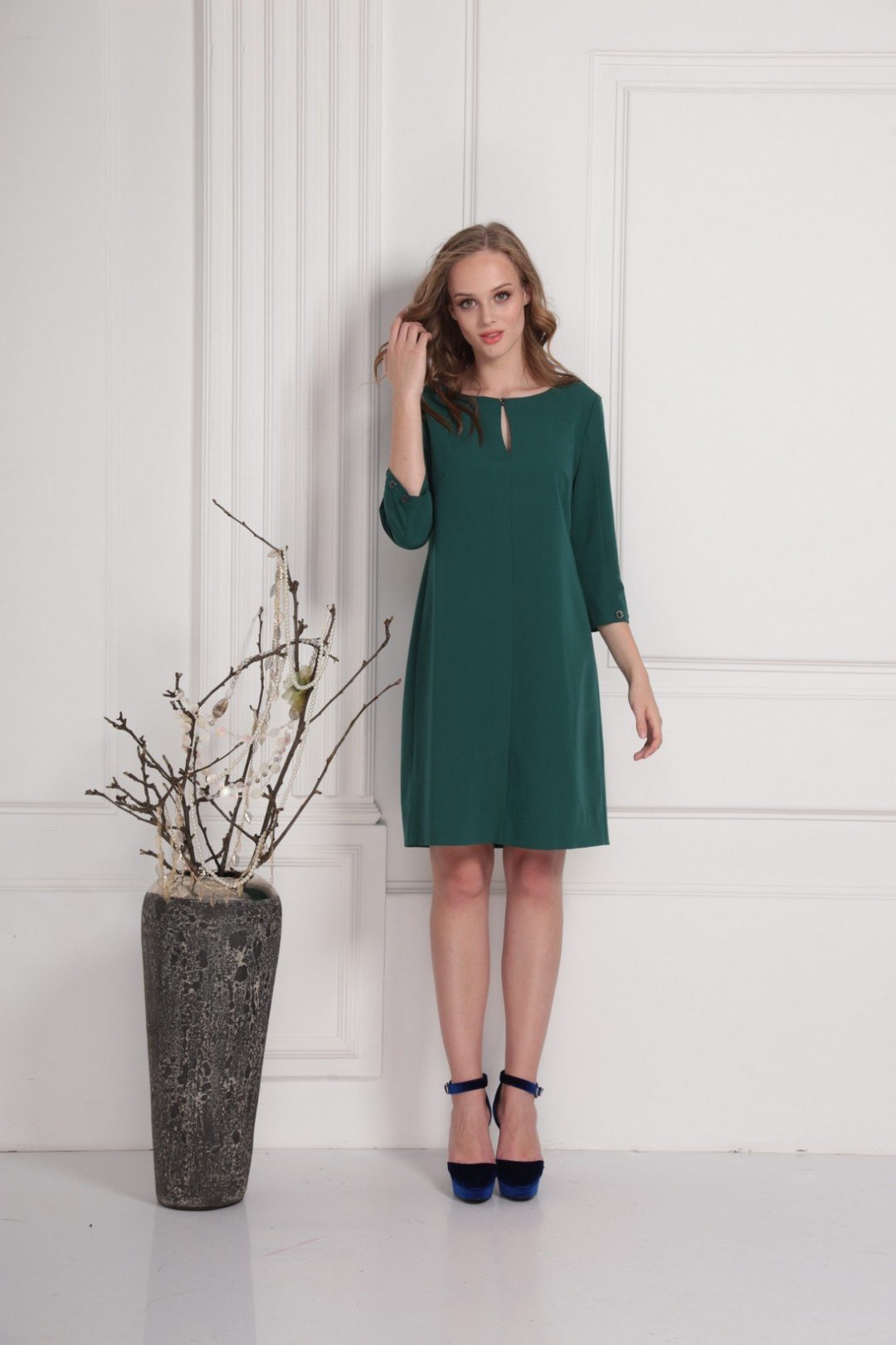 Платье Amori 9413 зеленый