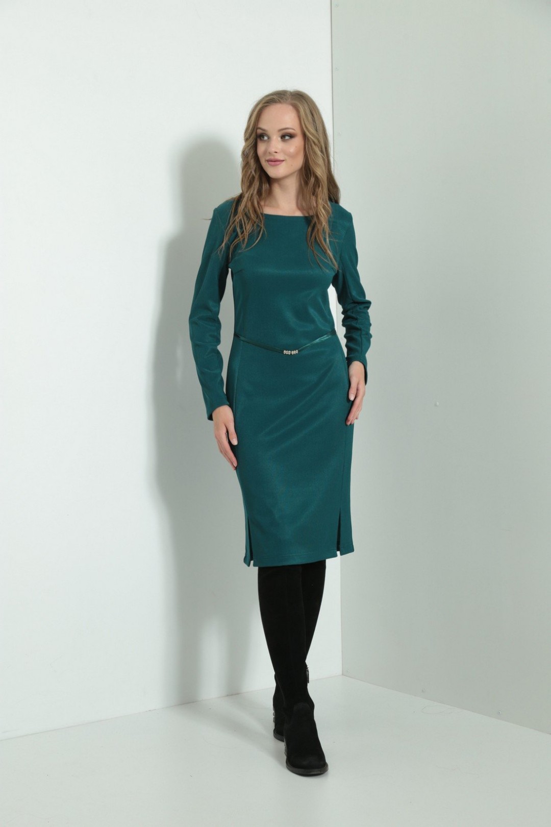 Платье Amori 9504 зеленый
