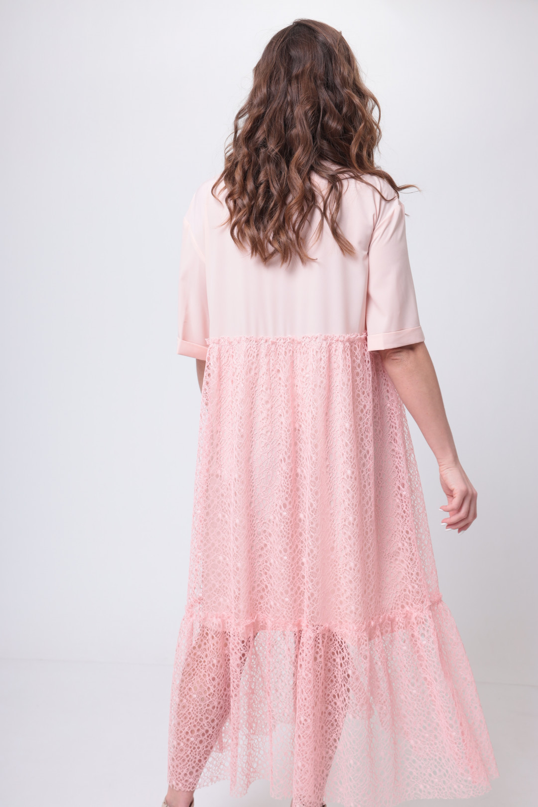 Платье ANASTASIA MAK 1016 розовый