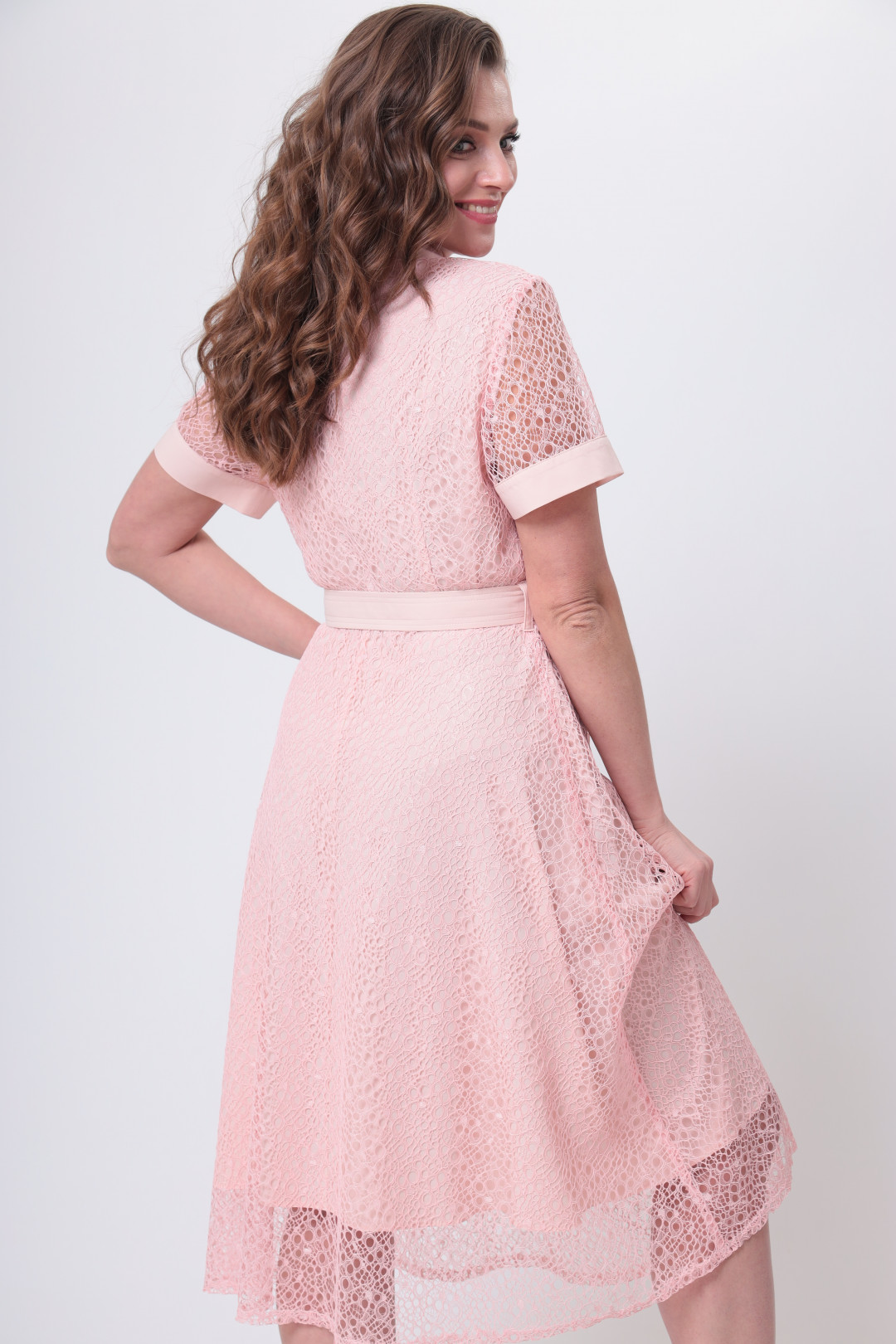 Платье ANASTASIA MAK 1034 розовый