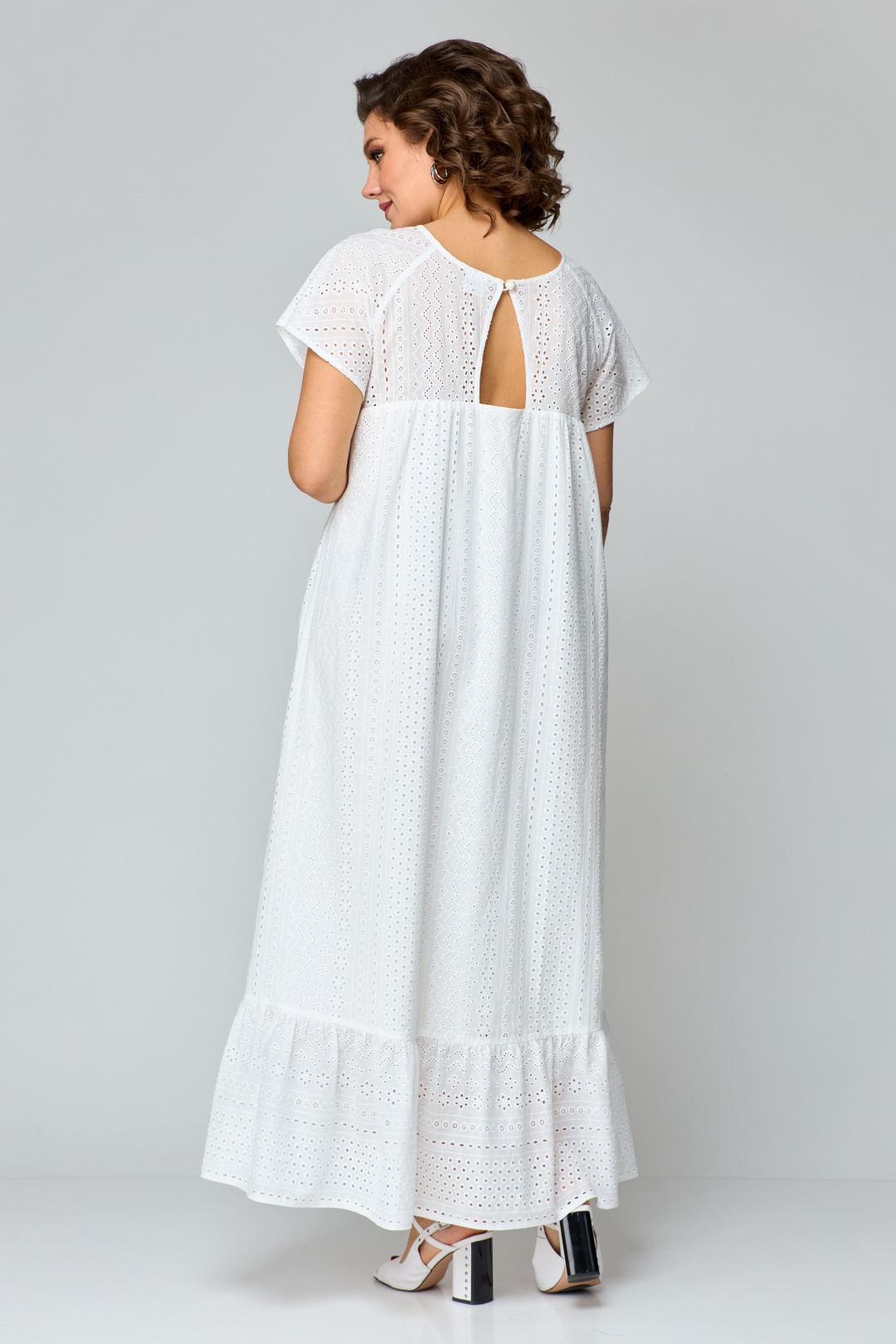 Платье ANASTASIA MAK 1185 молочный