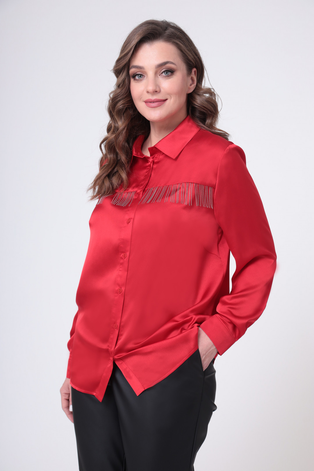 Блузка ANASTASIA MAK 996 красный