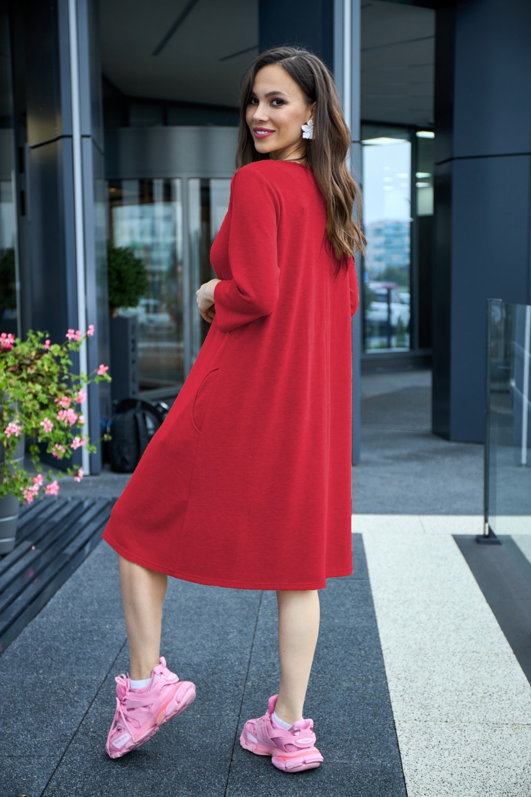 Платье Anastasia 495 красный