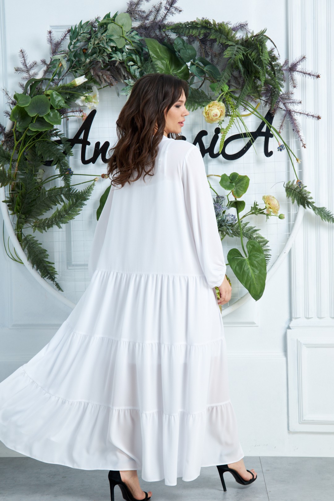 Платье Anastasia 626 белый