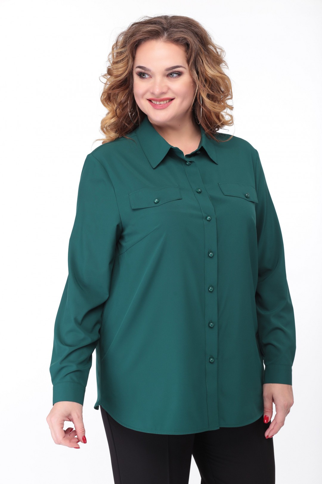 Блузка  ANASTASIA MAK 761 зеленый