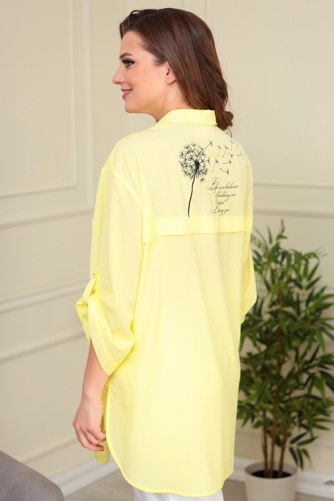 Блузка ANASTASIA MAK 856 желтый