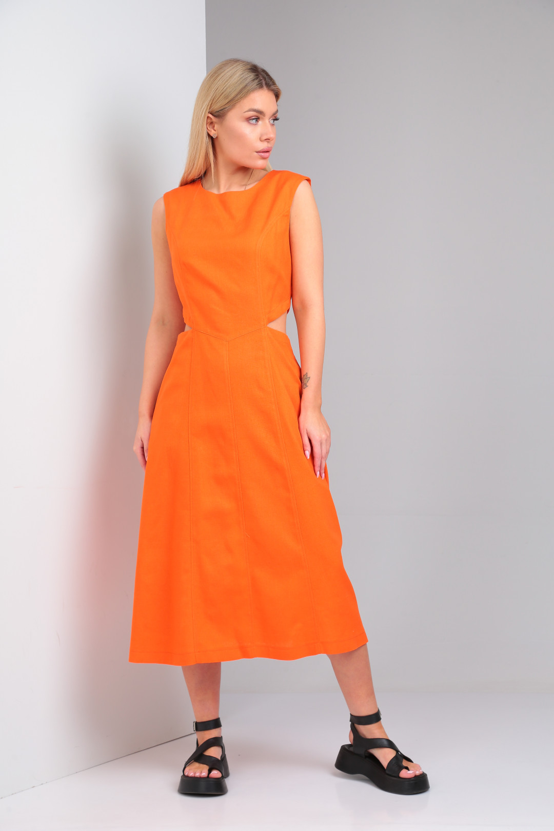 Платье Andrea Fashion 004 оранж
