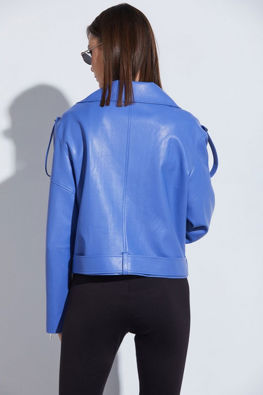 Куртка Andrea Fashion 2210 голубой