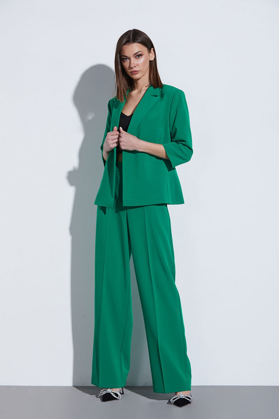 Костюм Andrea Fashion 2212 зеленый