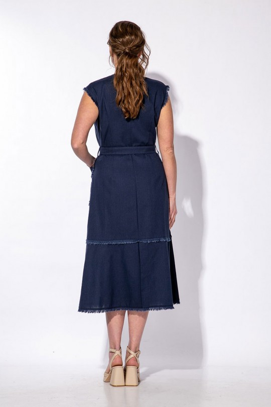 Платье Andrea Fashion 2238 синий