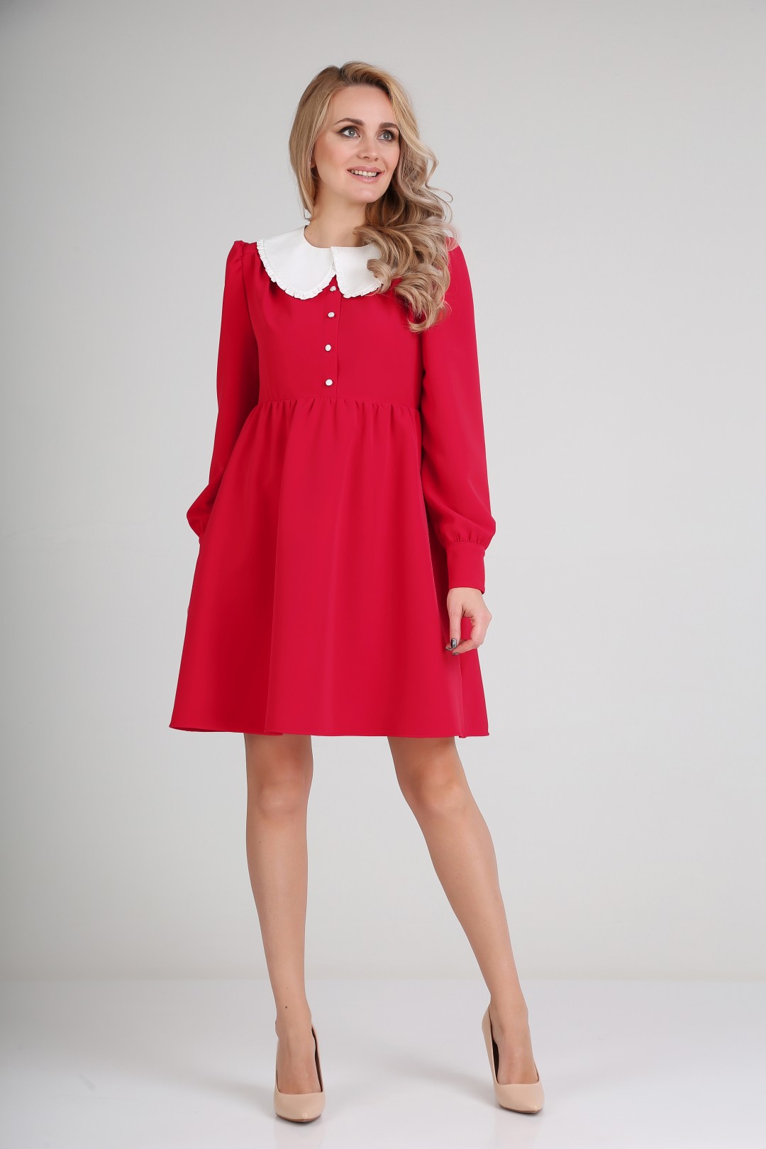 Платье Andrea Fashion AF-117/1 красный