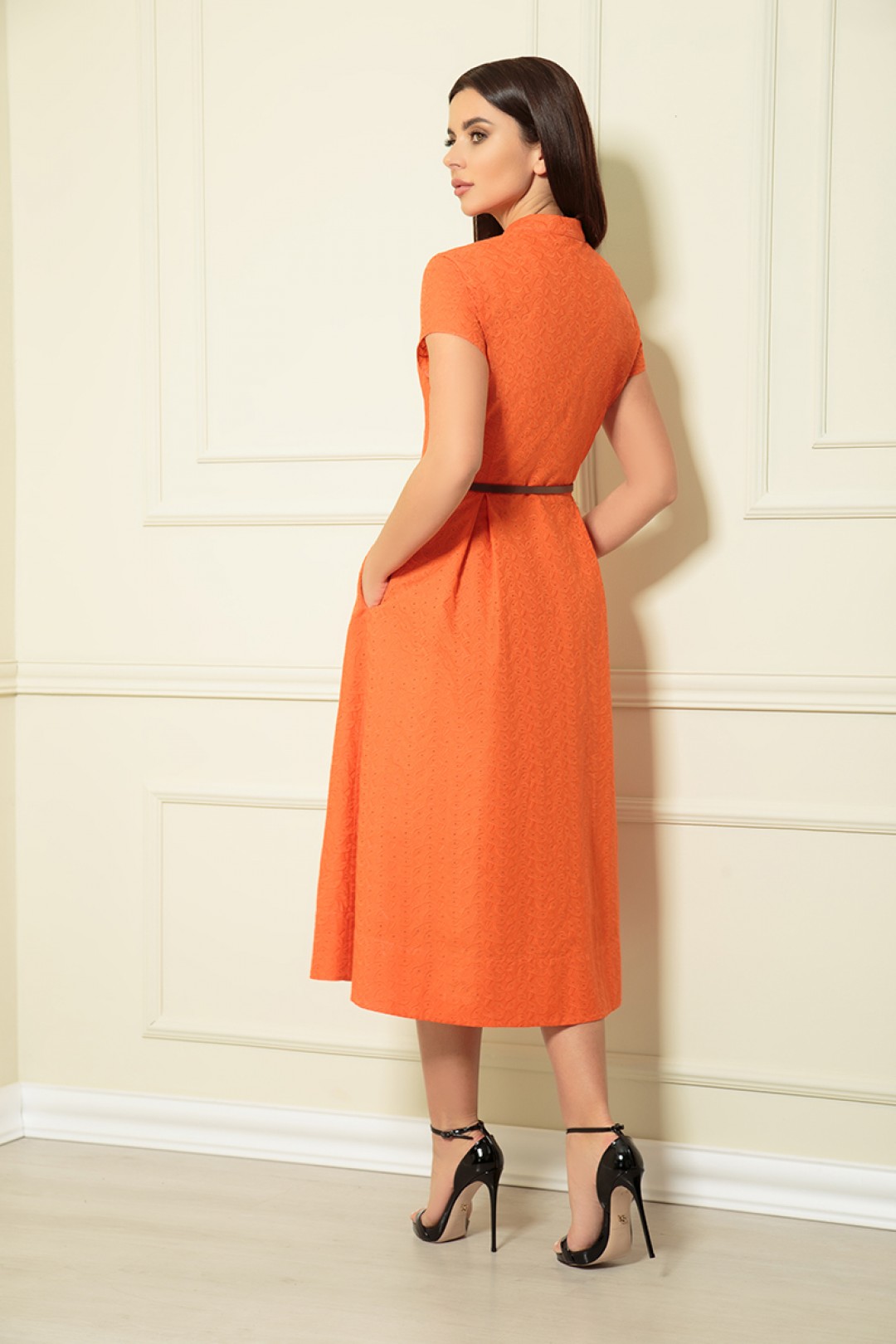 Платье Andrea Fashion AF-148/4 оранжевый