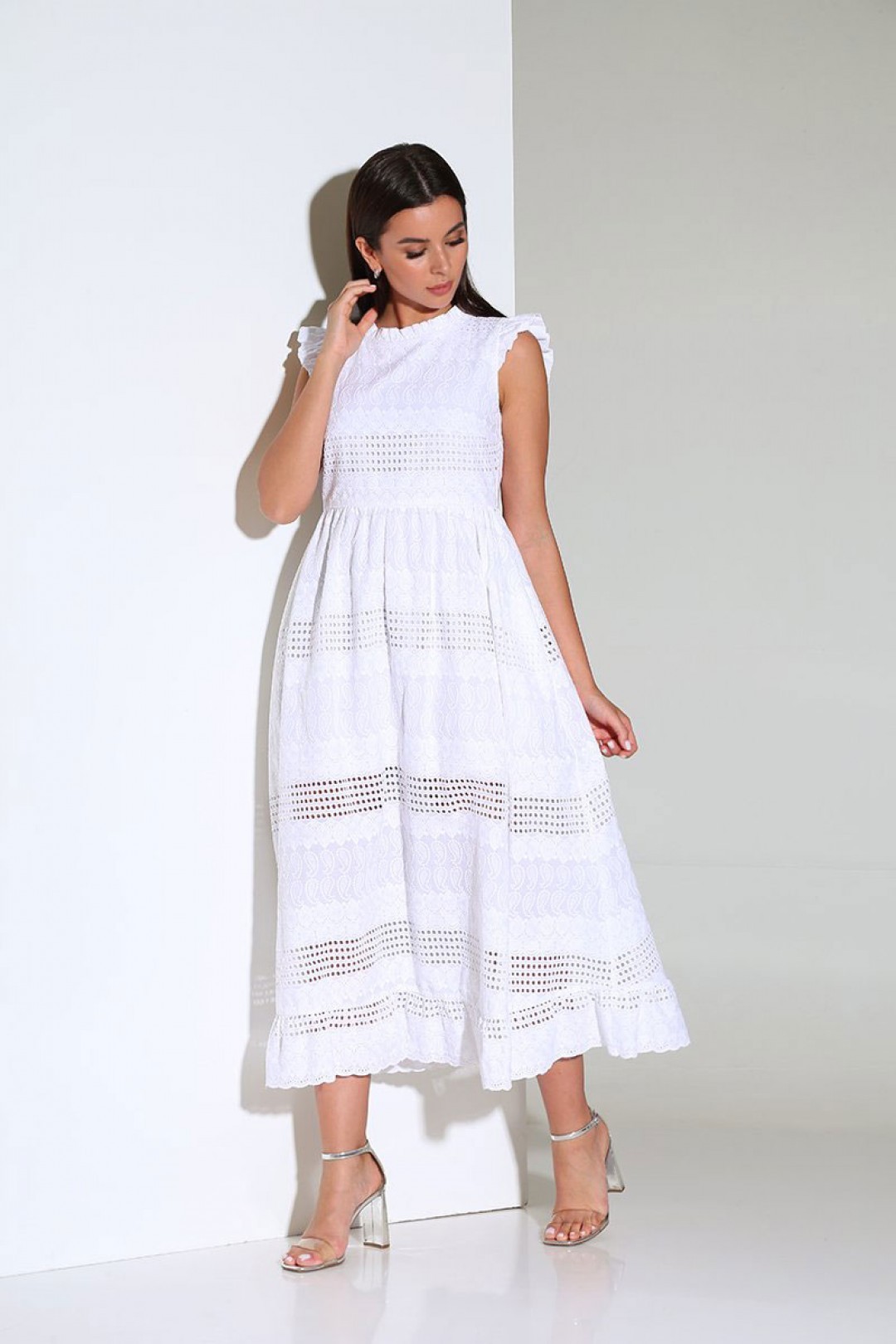 Платье Andrea Fashion AF-164 белый