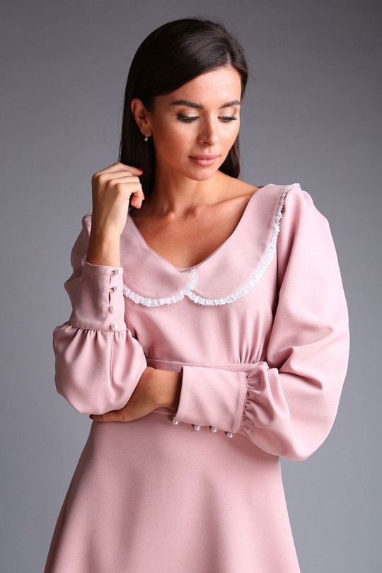 Платье Andrea Fashion AF-167 розовый