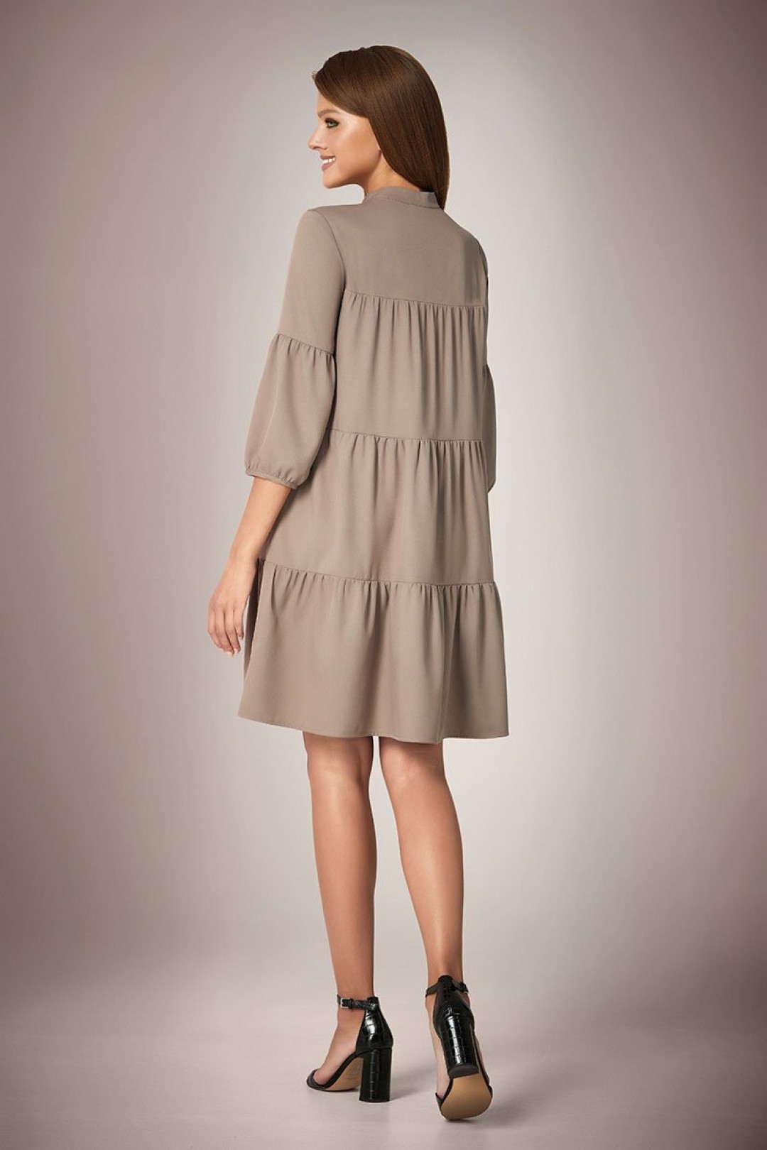 Платье Andrea Fashion AF-34 серый