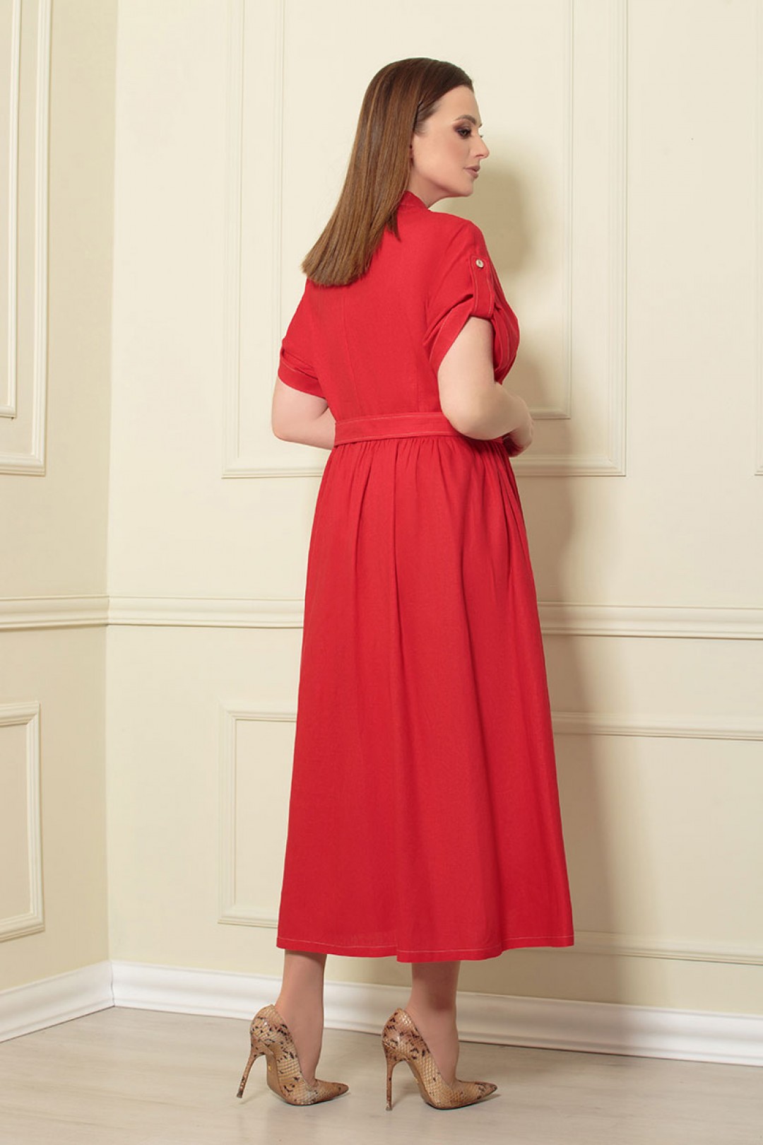Платье AndreaStyle 0360/8 красный