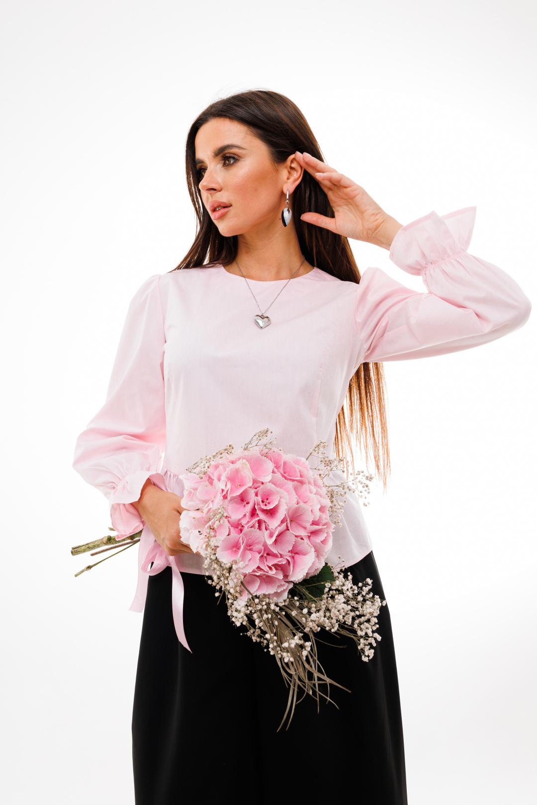 Блузка ANELLI LAUREL 1411 розовый