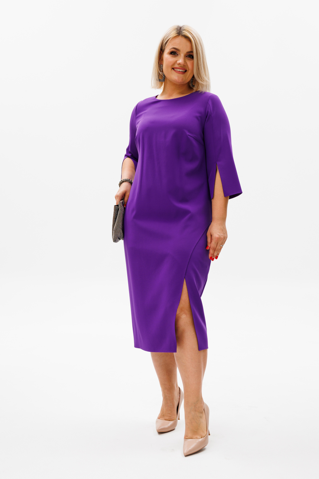 Платье ANELLI LAUREL 1431 фиолет