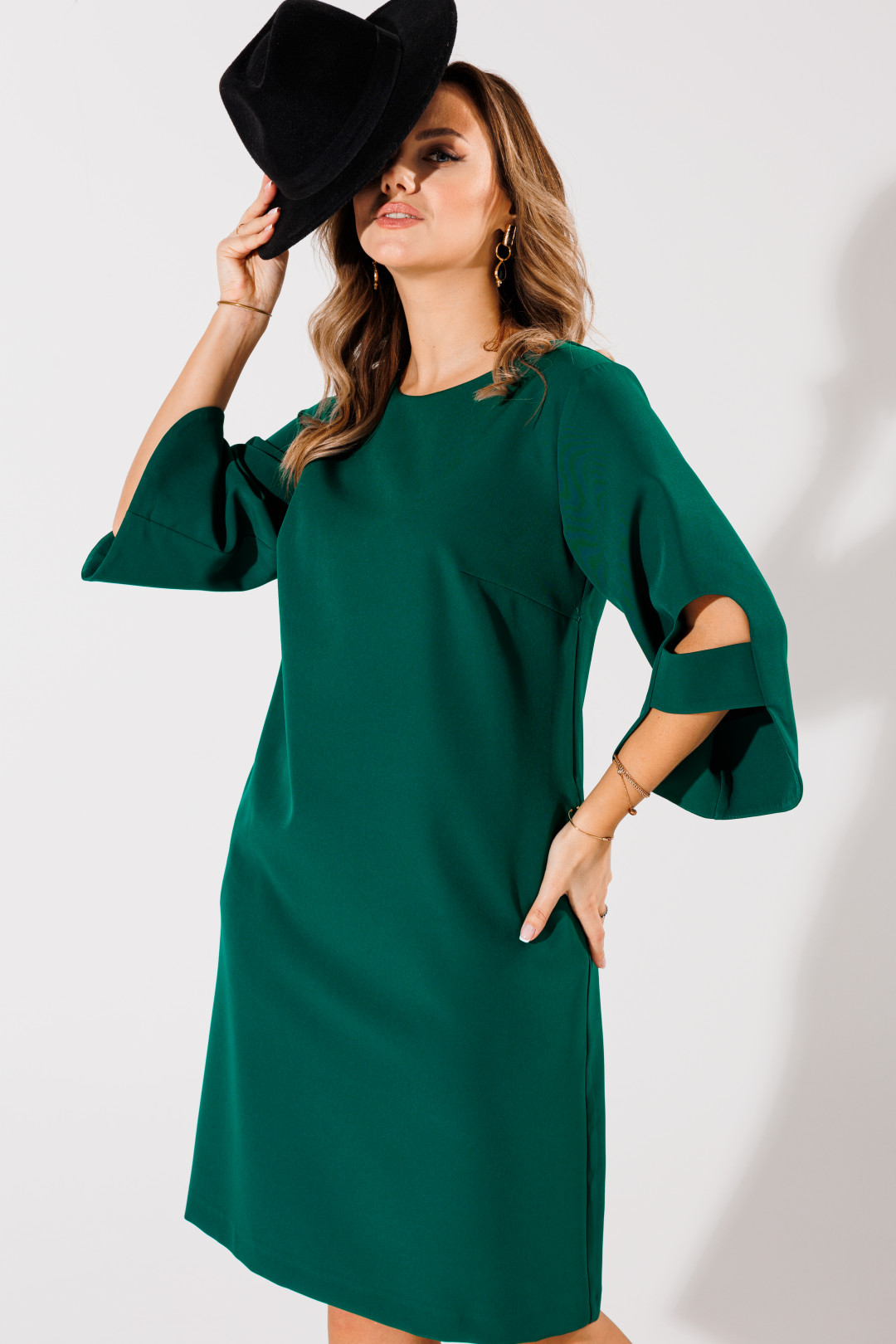 Платье ANELLI LAUREL 1447 зеленый