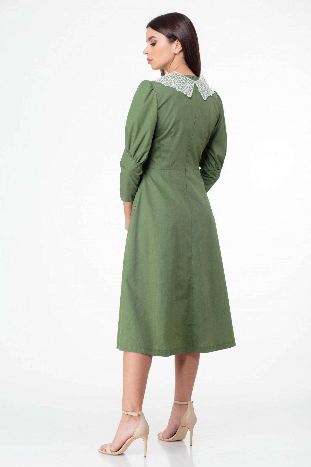 Платье Anelli 1000 зеленый