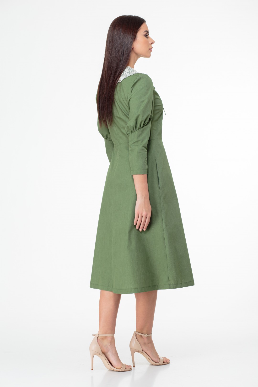 Платье Anelli 1000 зеленый
