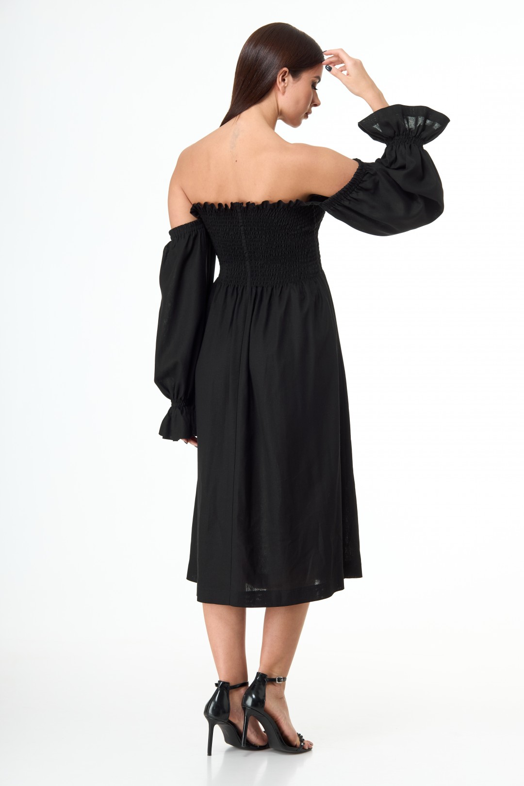 Платье Anelli 1033  черный