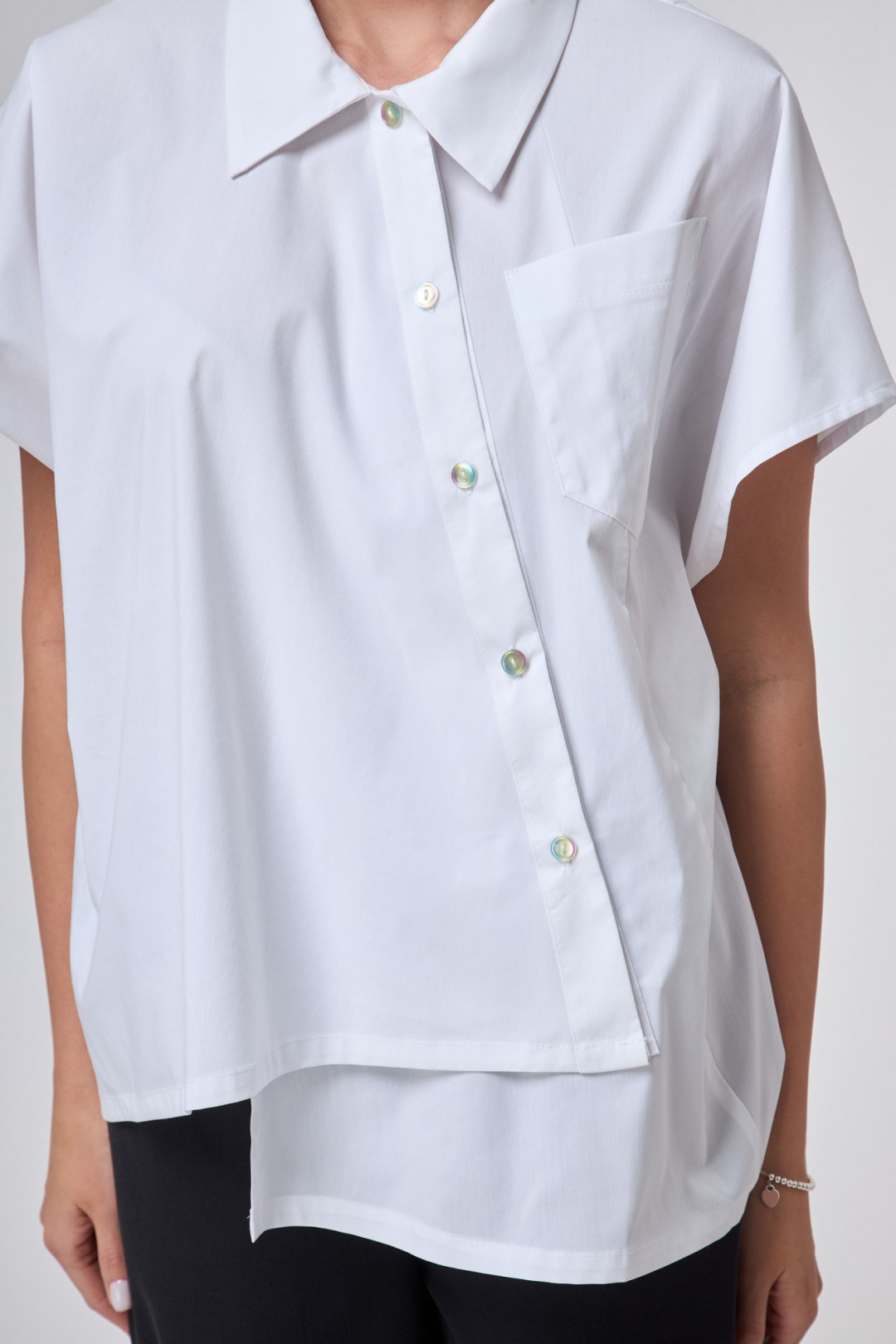 Рубашка Anelli 1227 белый