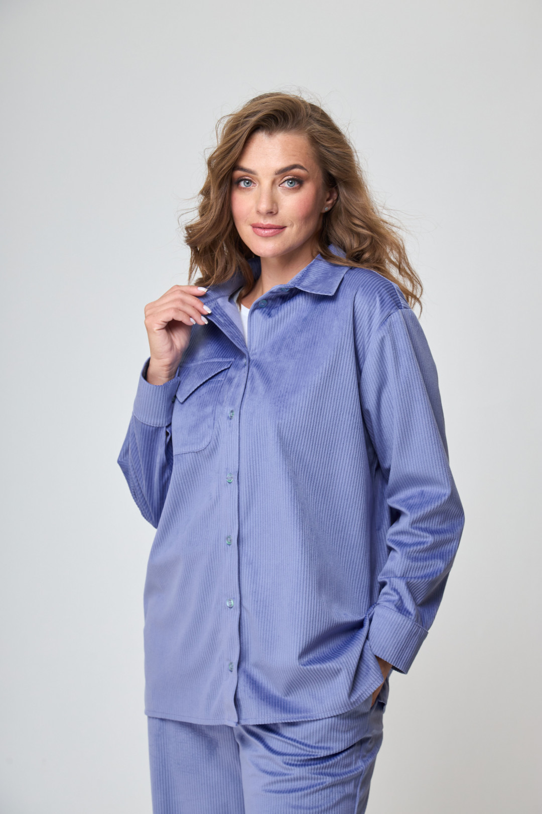 Рубашка Anelli 1240-1 голубой