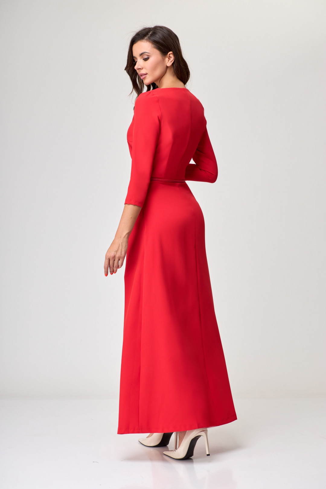Платье Anelli 268 красный