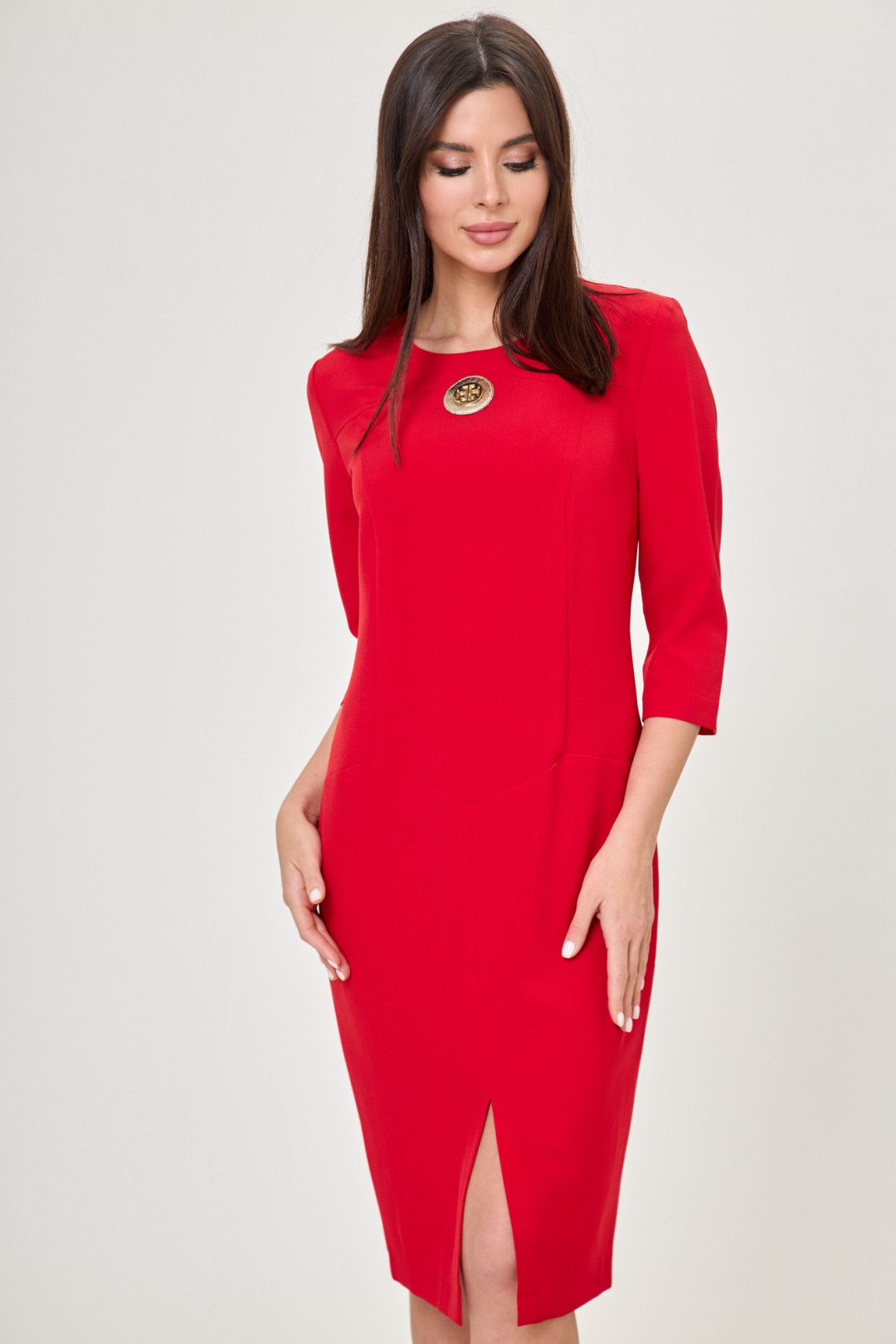 Платье Anelli 363 красный