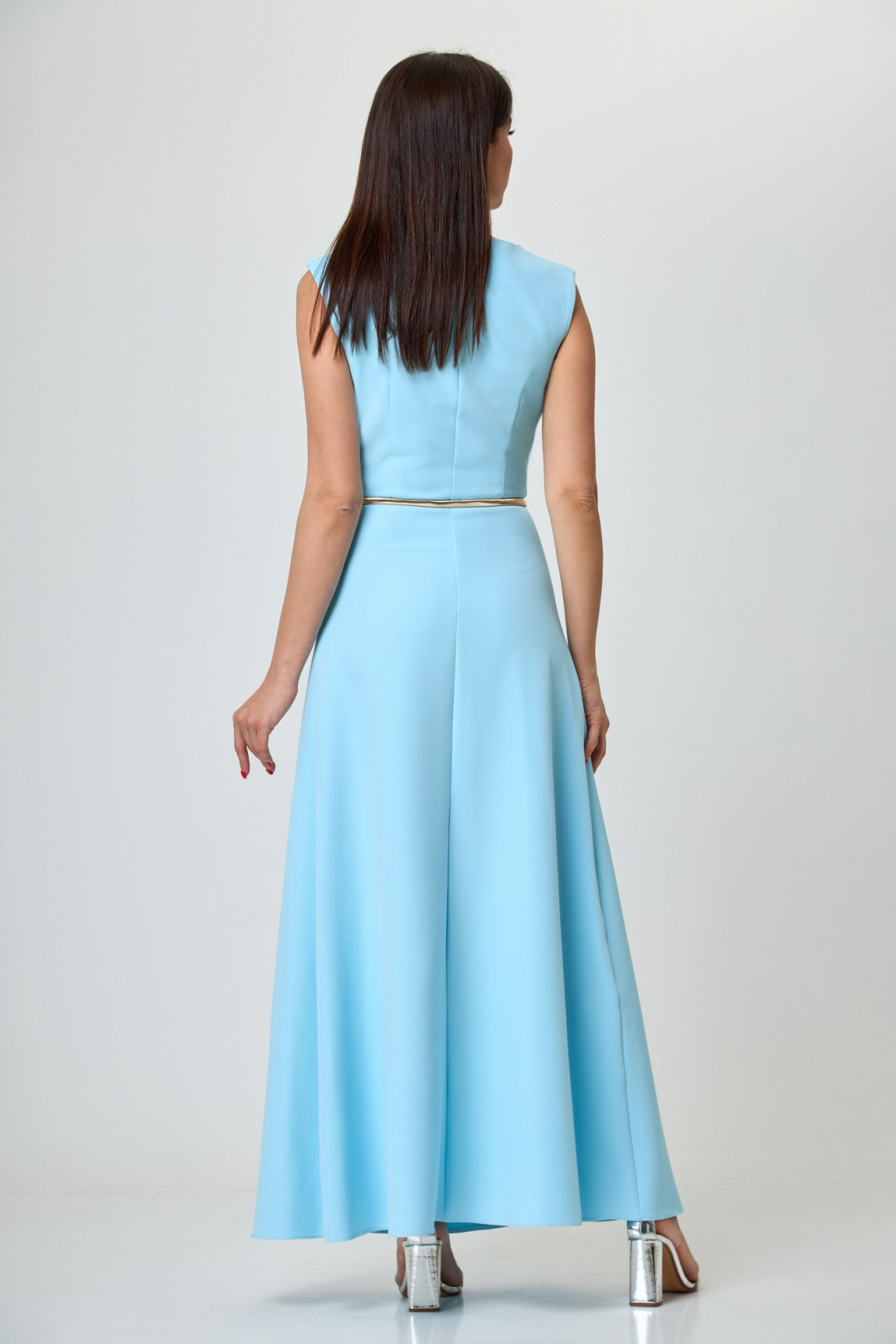 Платье Anelli 382 голубой