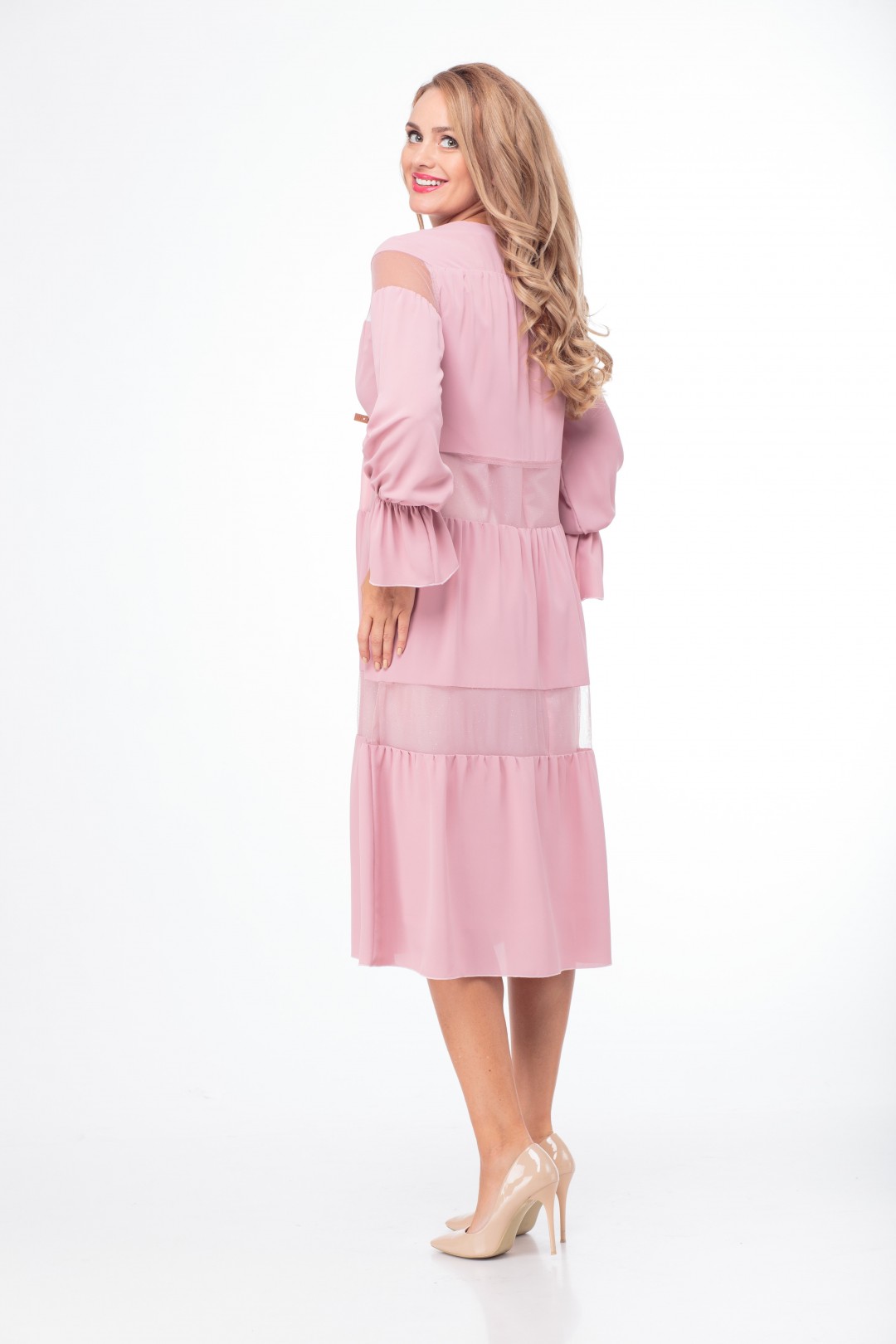 Платье  Anelli 789 розовый