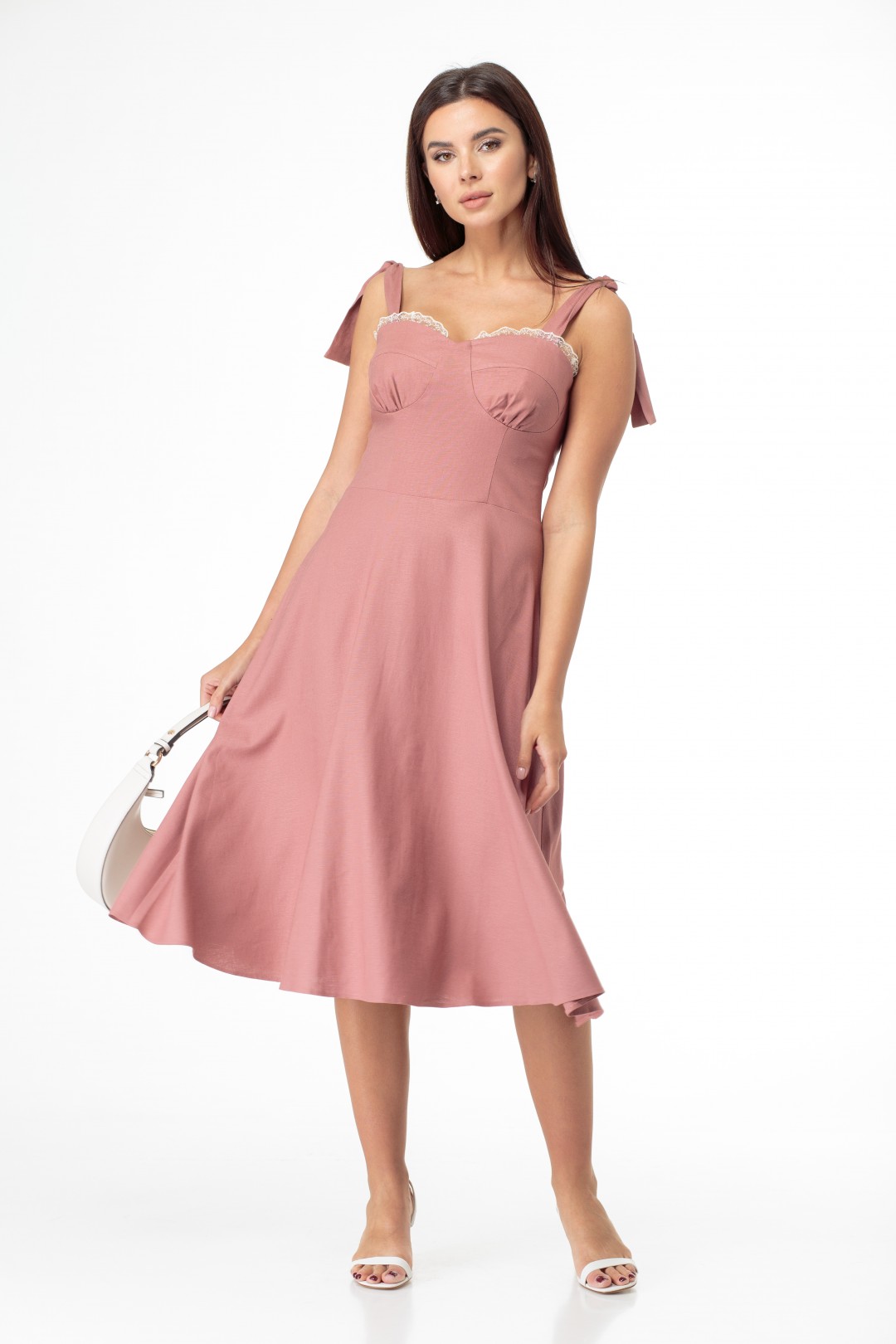 Платье Anelli 847 розовый