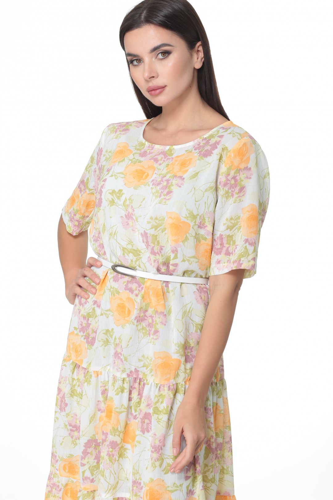 Платье Angelina & Company 514ж желтые цветы