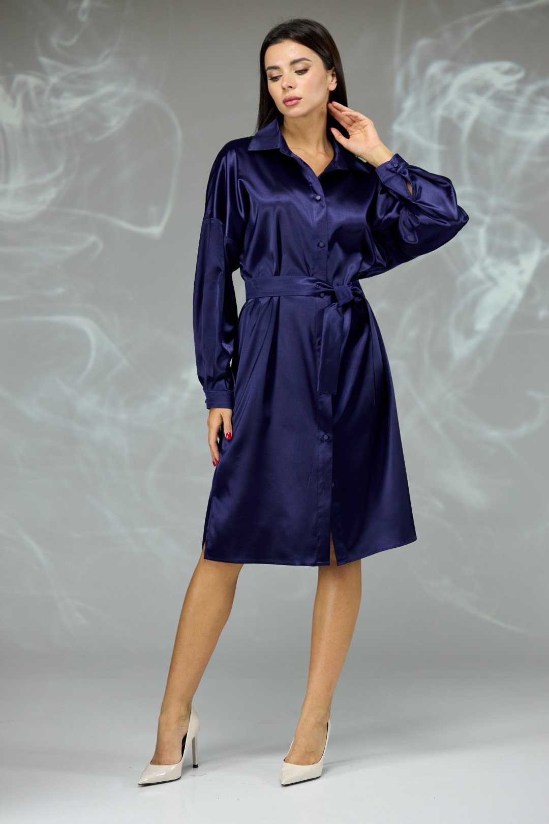 Платье Angelina & Company 602s синее