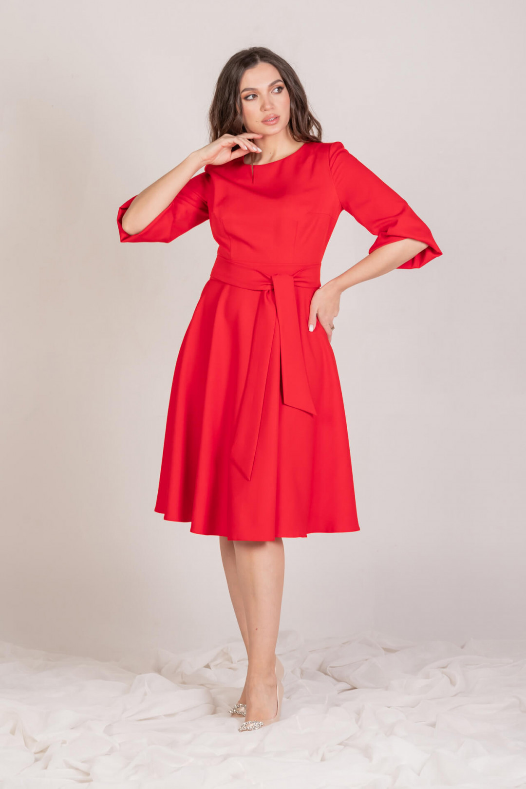Платье MISLANA WOMEN 410 красный