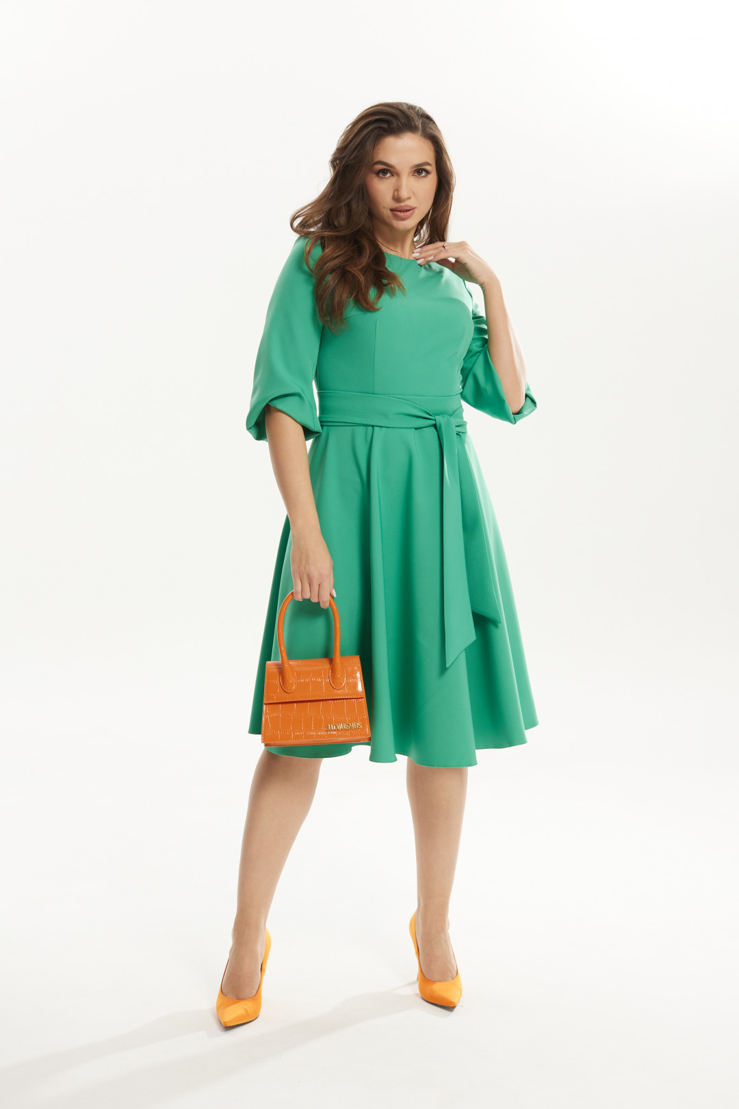 Платье MISLANA WOMEN 4103 зелень