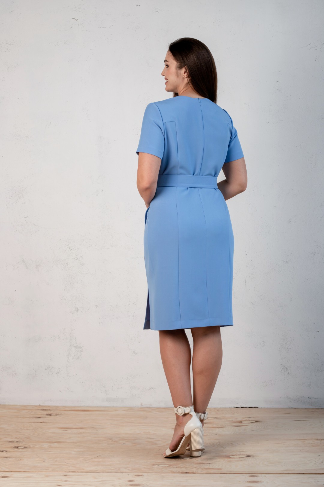 Платье MISLANA WOMEN 651 голубой