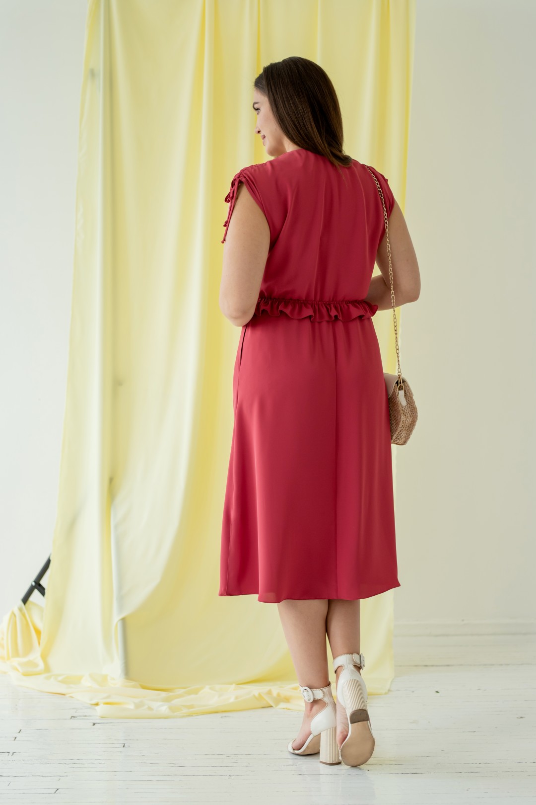 Платье MISLANA WOMEN 665 красный