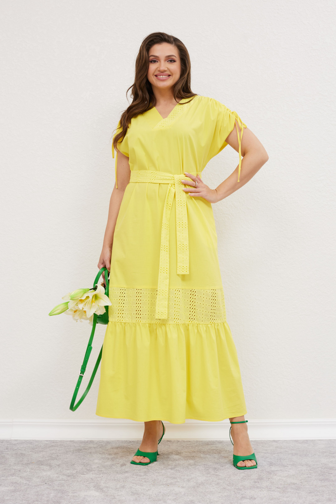 Платье MISLANA WOMEN А950 желтый