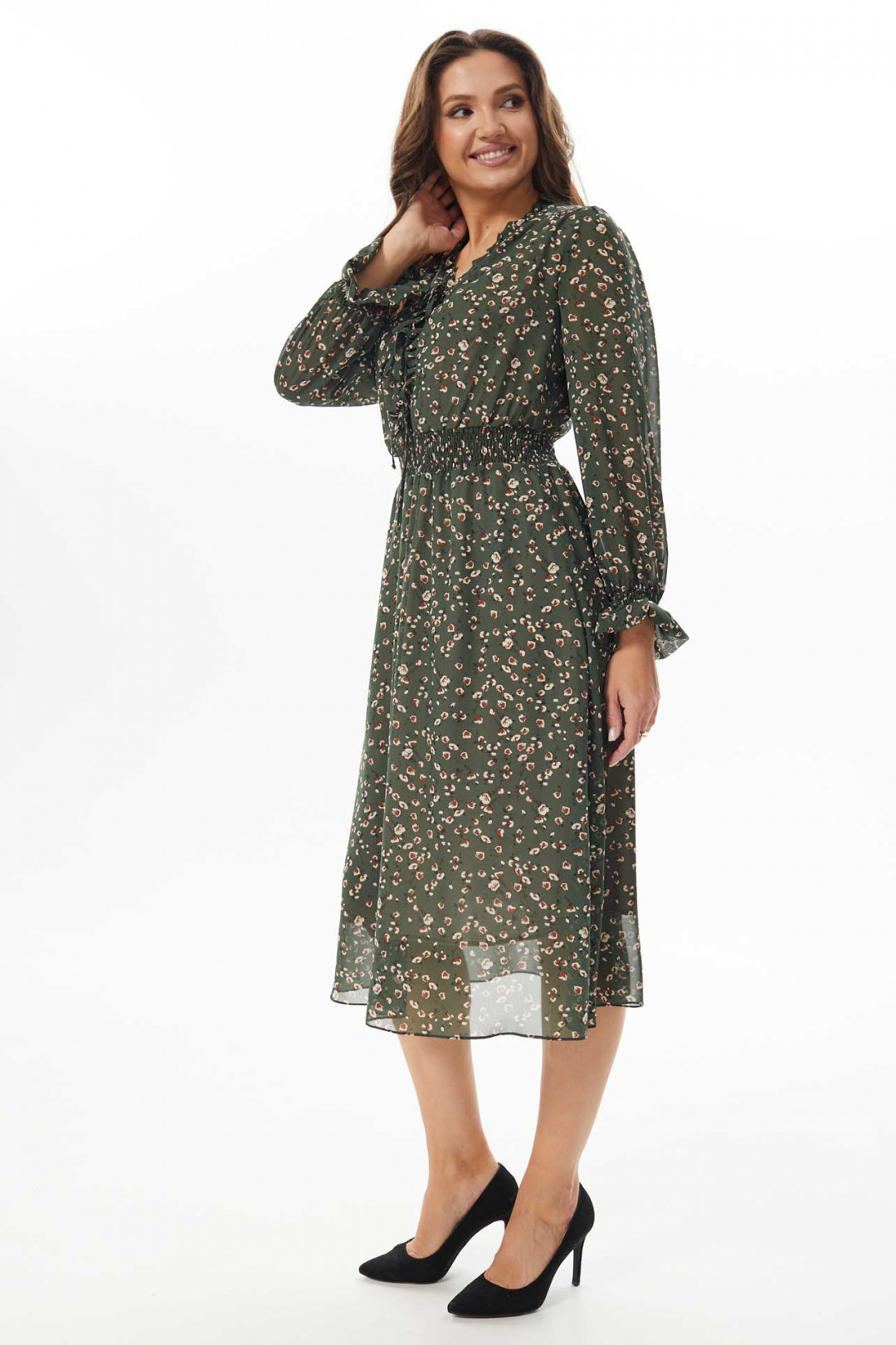 Платье MISLANA WOMEN А970 оливка