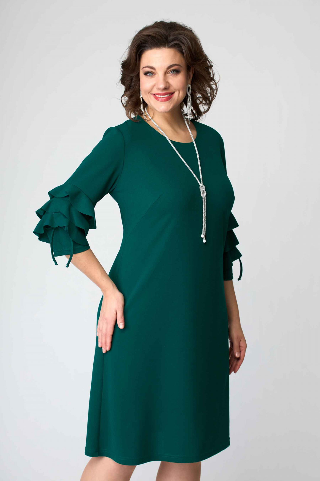 Платье Асолия 2590 зелёный
