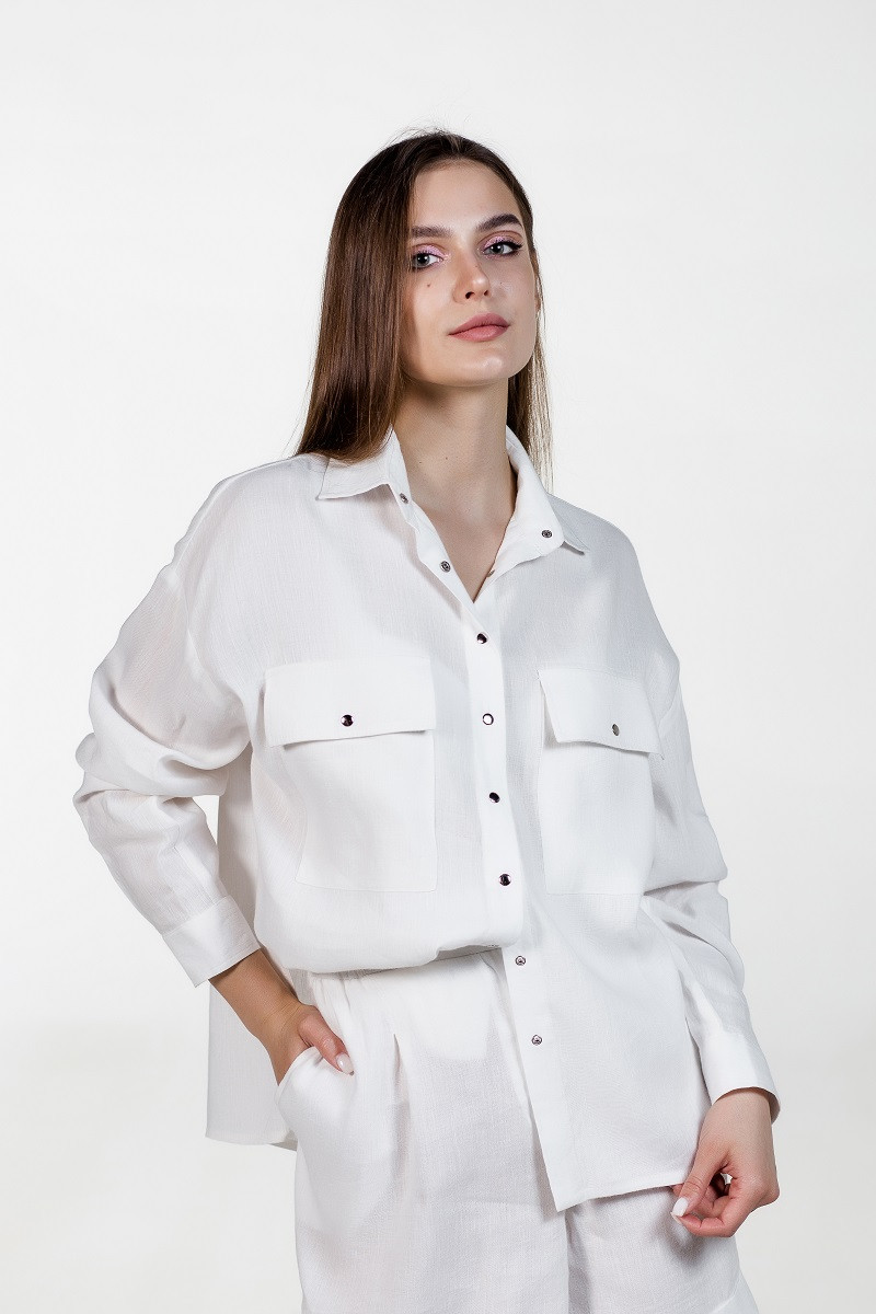 Рубашка ATELERO 1009 белый