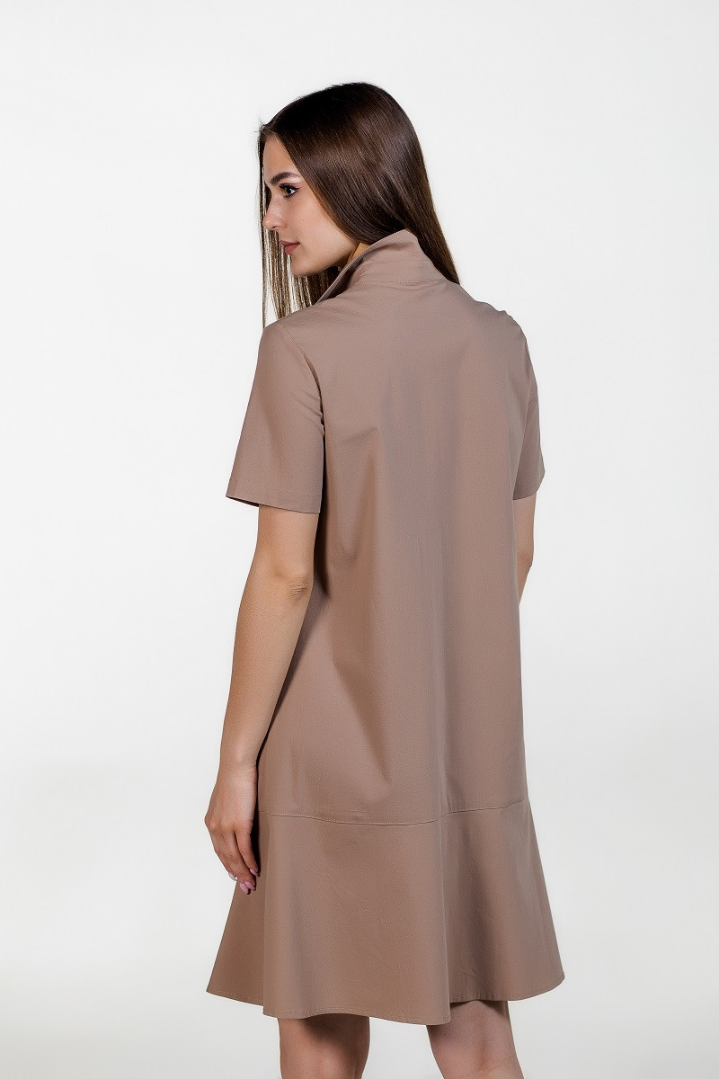 Платье ATELERO 1018 светло-коричневый