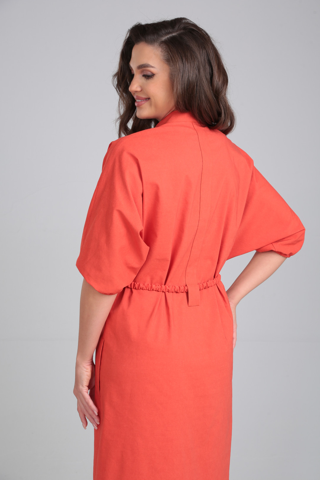 Платье AXXA 55196 оранжевый